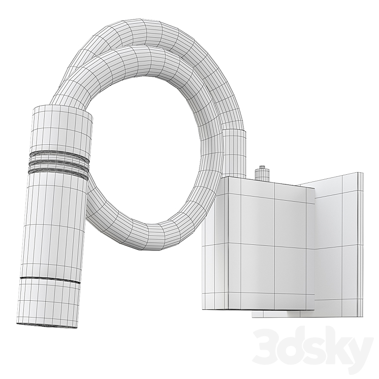 Sconce lightstar muro 808617 3D Model Free