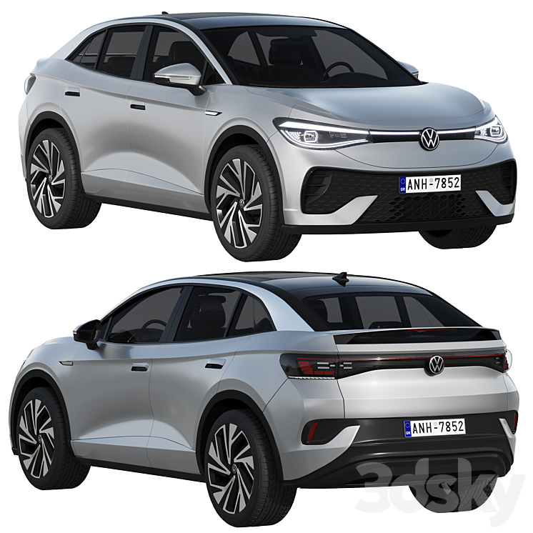 Volkswagen ID5 2022 Free Download