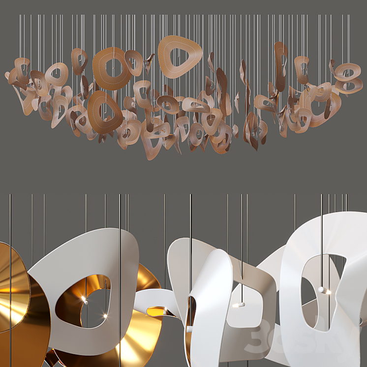 Light composition Vargov Design - Deformity 3D Model Free
