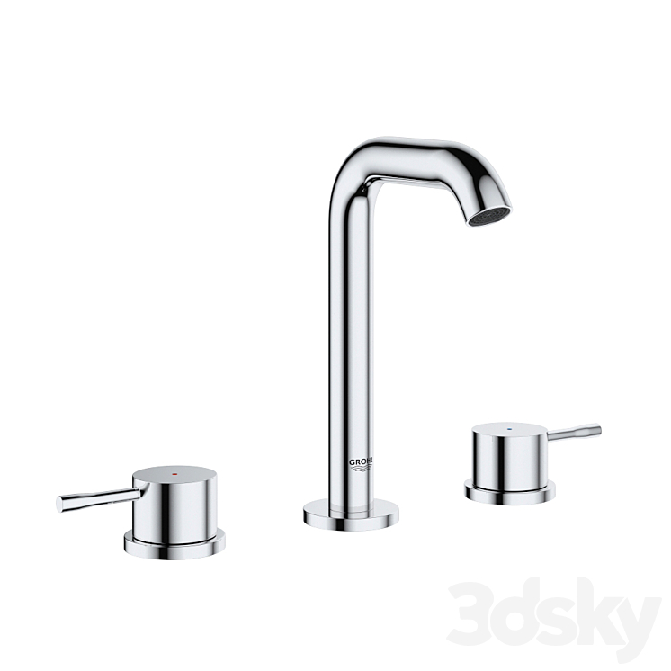 Mixer Taps Grohe Essence 01 3DS Max Model - thumbnail 2
