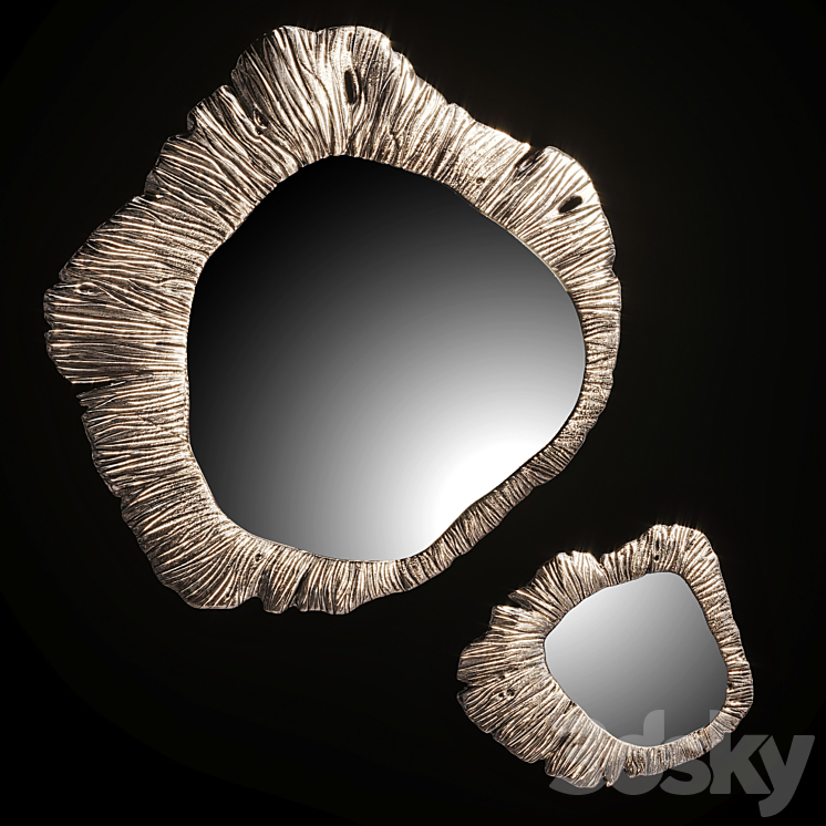 Handmade mirror CHARM Vetvi store 3D Model