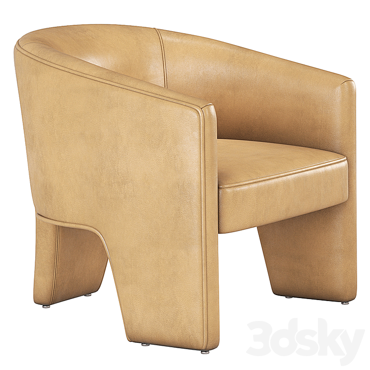 Fae Chair Four Hands Grayson 3DS Max Model - thumbnail 1