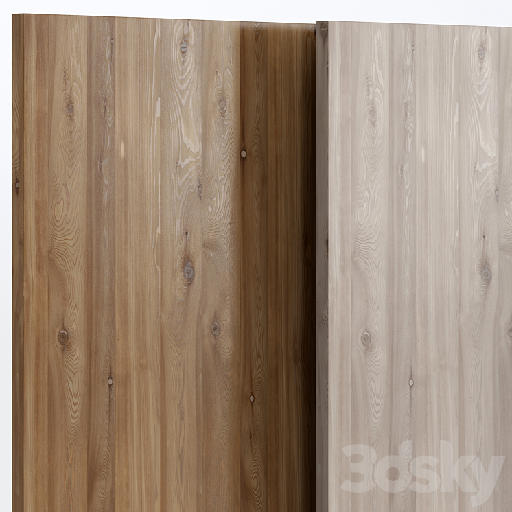 Wood 7 with 3 materials 3DS Max - thumbnail 2