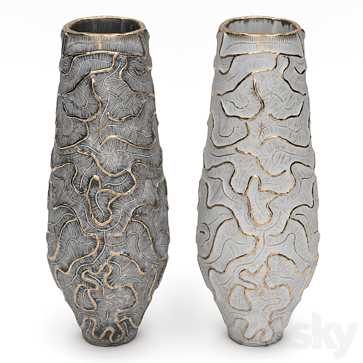 Vase 5 3D Model Free