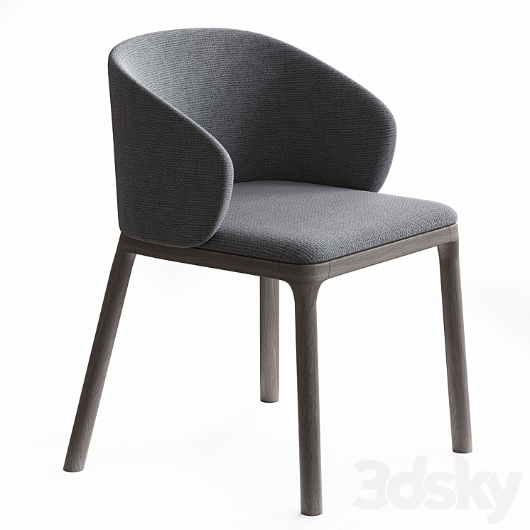 Novamobili Navy Tub Chair 3D Model Free