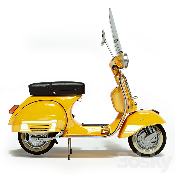 Vespa 3 3D Model