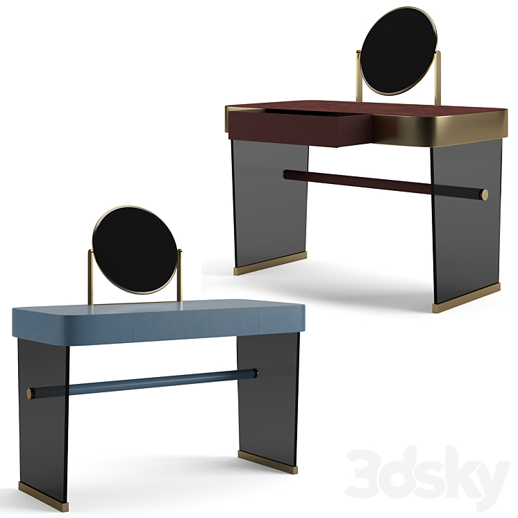 Baxter Hazel dresser table 3D Model Free