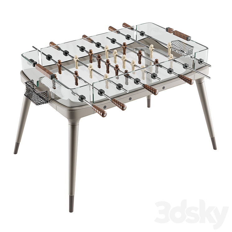 Giorgetti 90° Minuto Table Football 3D Model Free
