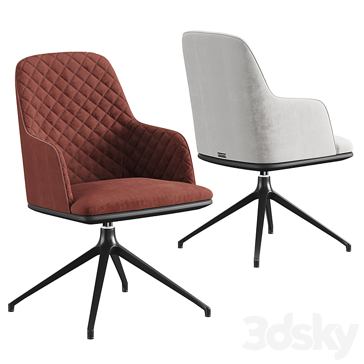 Chair PLAY MODERN office 3DS Max Model - thumbnail 1