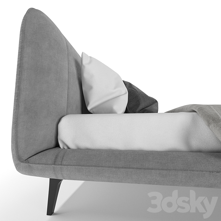 Bed Amsterdam WHOLESALE FURNITURE 3D Model