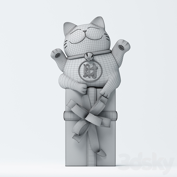 Plutus cat 3D Model Free