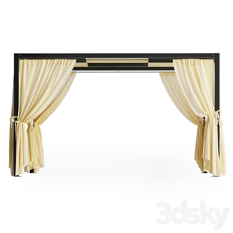 Pergola Giulio Barbieri Kube v3 3D Model
