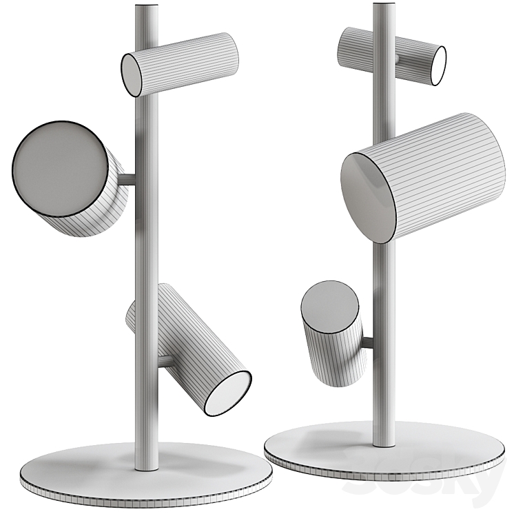 Can Can by Ghidini1961 Table Lamp 3D Model Free