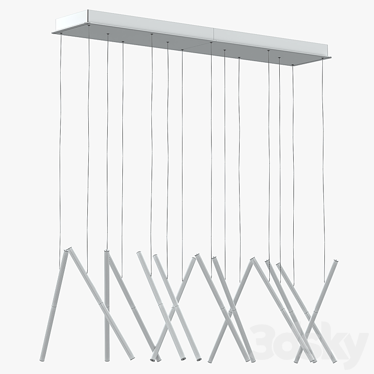 Kuzco Lighting - Chute LP14840 3D Model Free