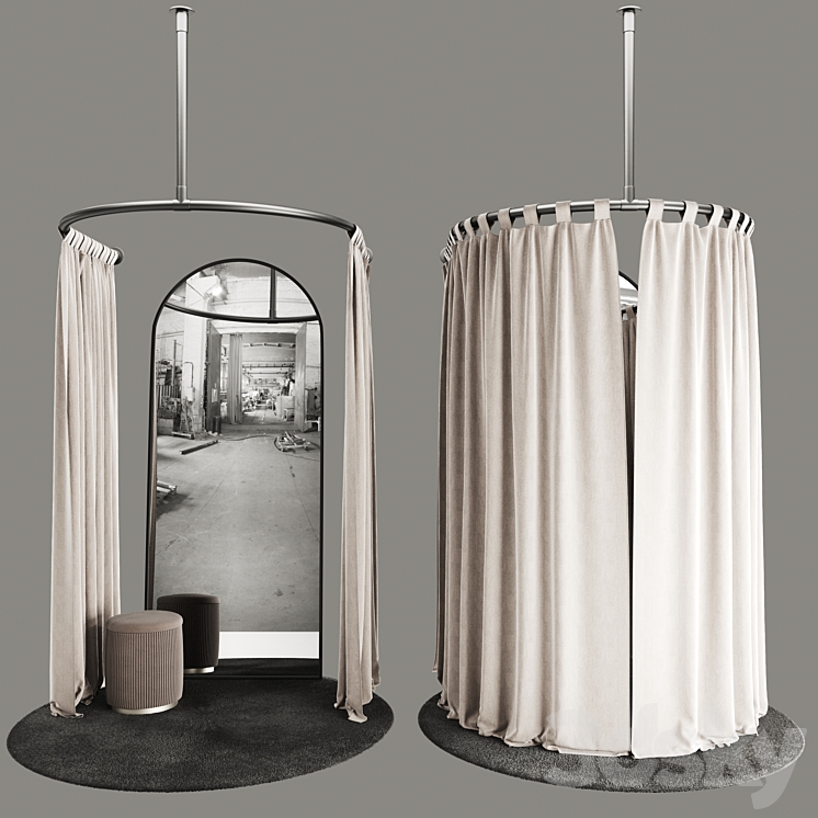 Fitting room for a clothing store Free Download
