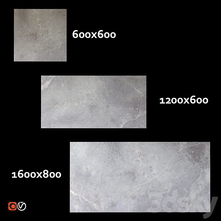 Italon Charme Evo Porcelain Tile 3D Model