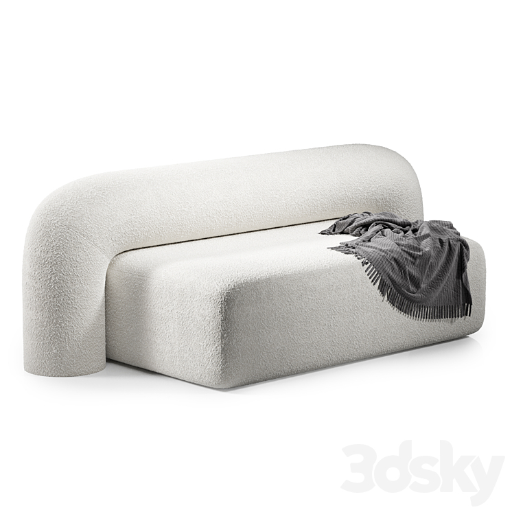 Moss Sofa By Artu 2seater 1800 3D Model