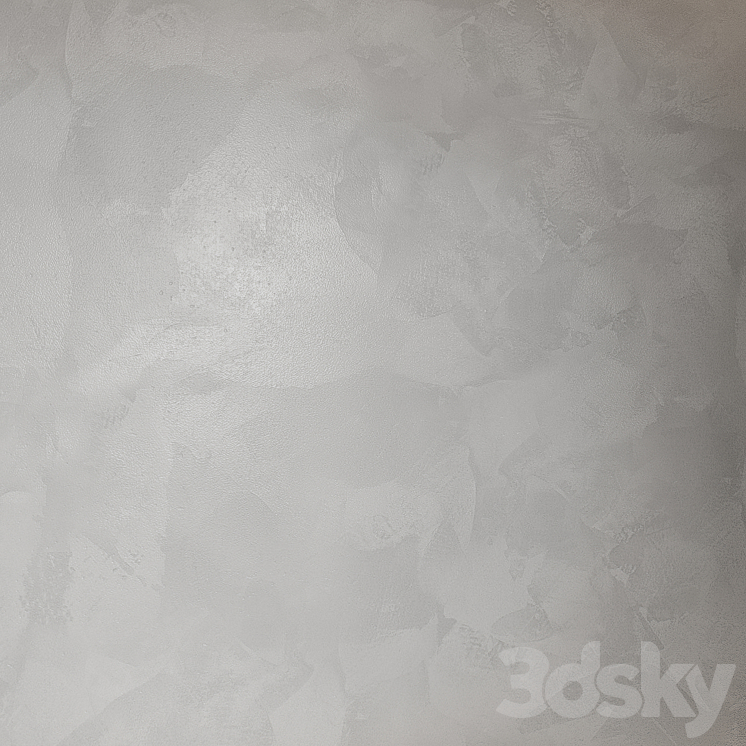 Decorative plaster. Seamless decorative plaster material 2 3D Model