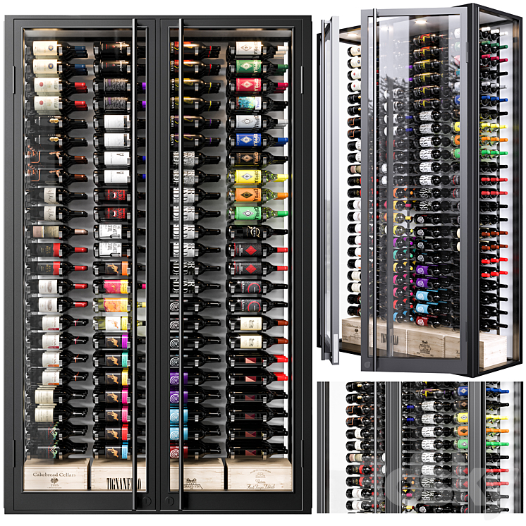 wine cellar 04 3D Model Free