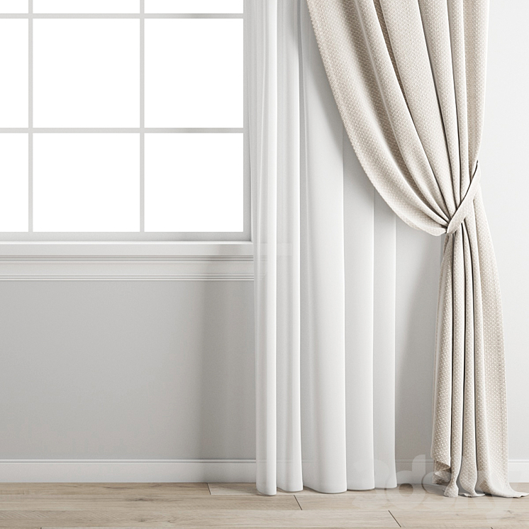 Curtain 421 3D Model