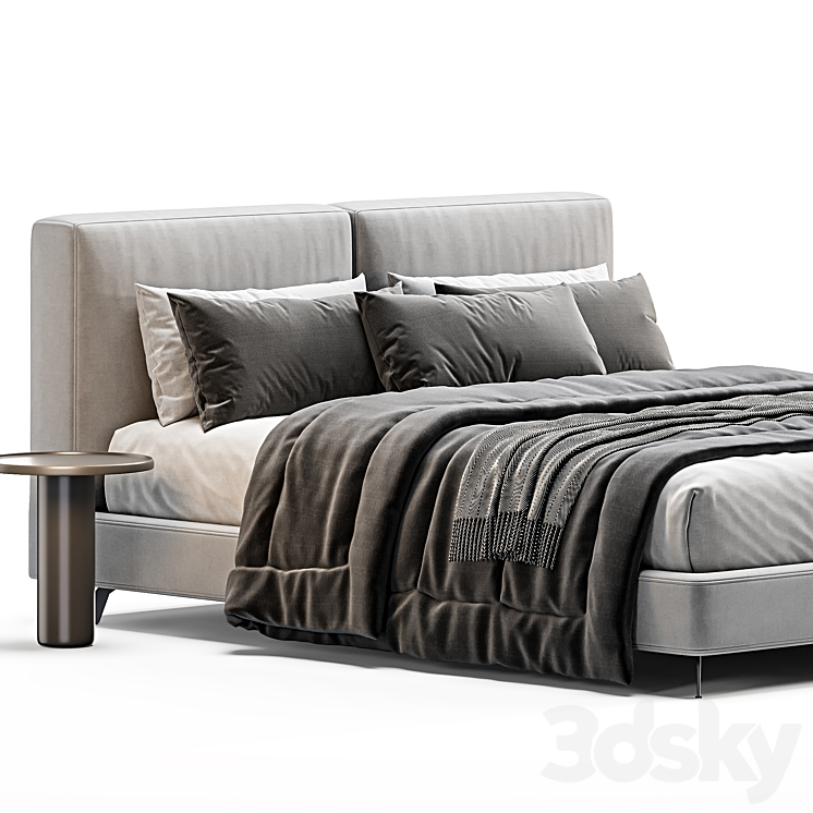 Ditre italia sound bed 3DS Max - thumbnail 2