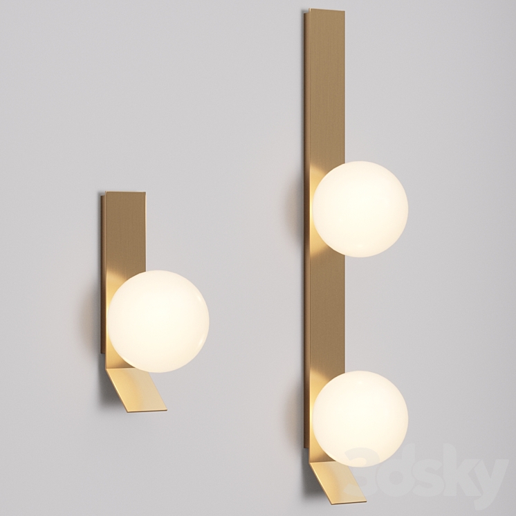 Wall lamp Leen Lampatron 3D Model