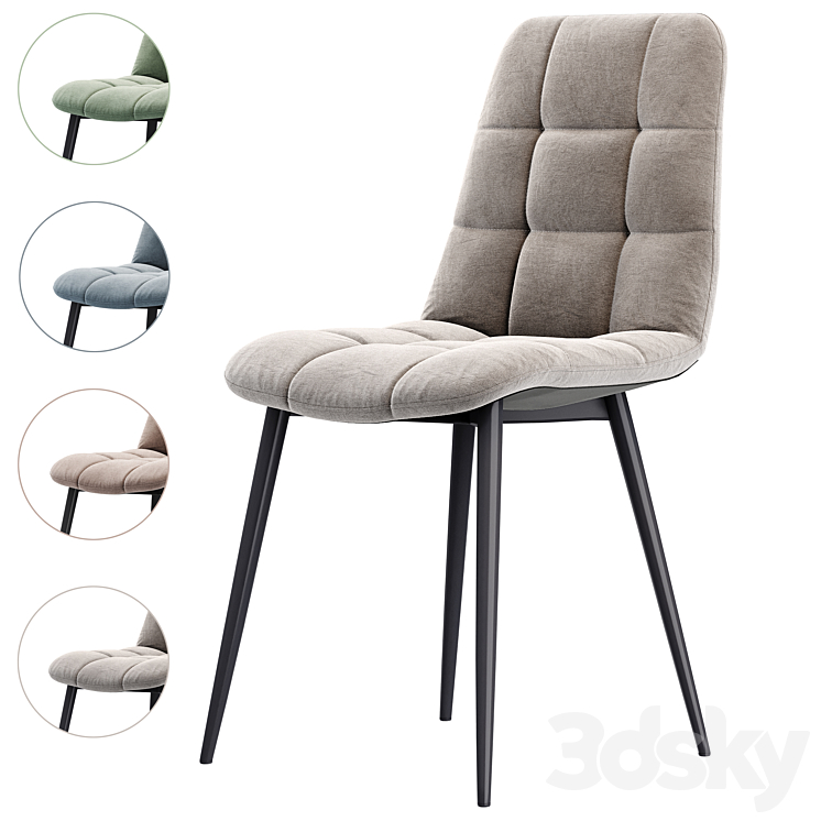 Chair OLIVER from STOOLGROUP 3DS Max - thumbnail 1