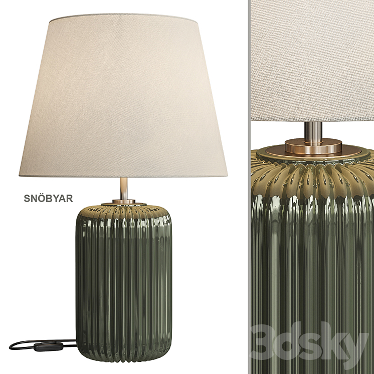 SNÖBYAR IKEA Table lamp Table lamp 3D model