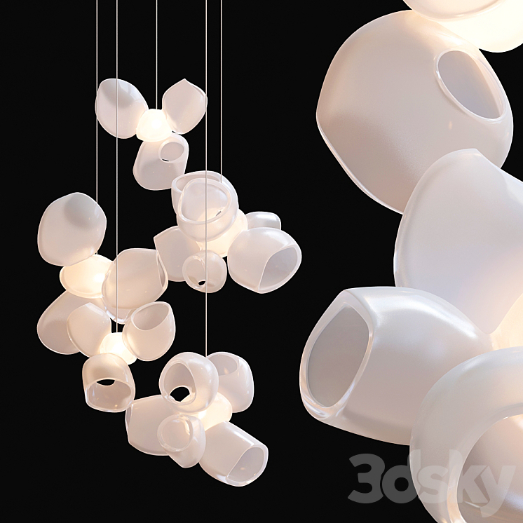 Bocci 100.5 pendants Pendant light 3D model