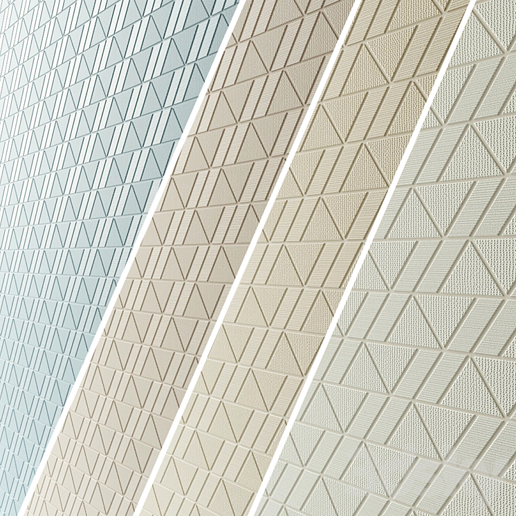 Wall tiles ATLAS CONCORDE Aplomb. Mosaic Triangle 3DS Max - thumbnail 1