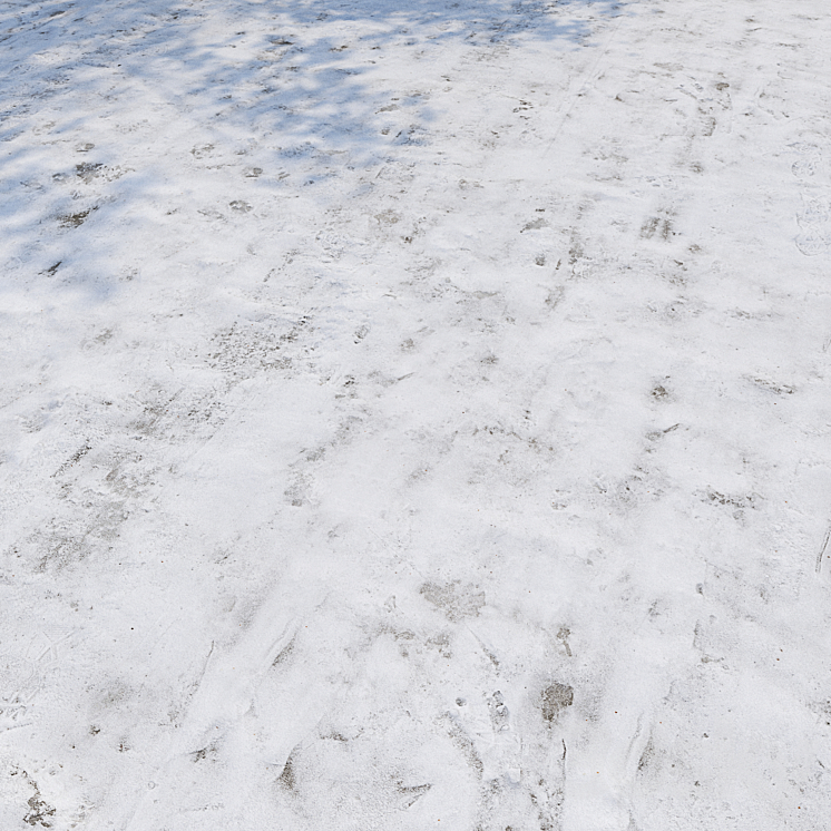 Snow on concrete Free Download