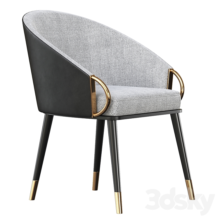 Picasso Mall I mood chair 3DS Max Model - thumbnail 2