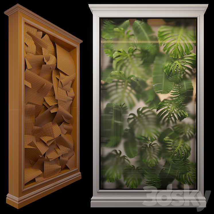 Fito wall Greenbox - Vargov Design 3D Model Free