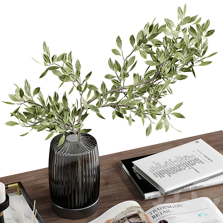 decorative set09 3D Model Free