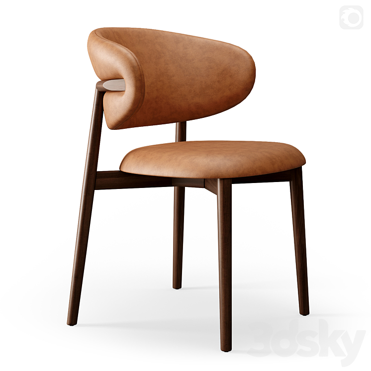 Calligaris Chairs Oleandro 3DS Max - thumbnail 1