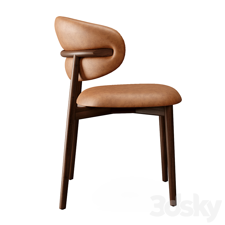 Calligaris Chairs Oleandro 3DS Max - thumbnail 2