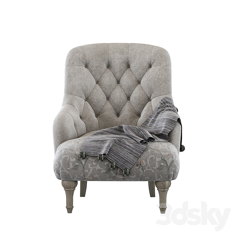 Aster Grantley Chair 3D Model