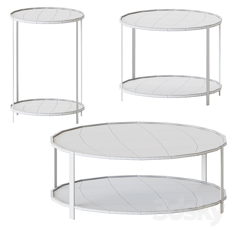 Aytm FUMI Tables 3D Model
