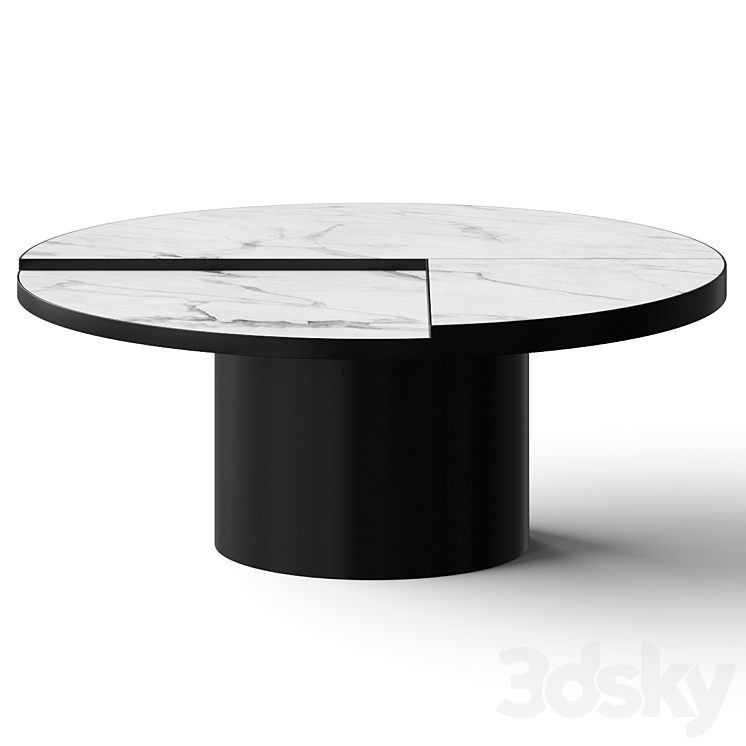 Cosmorelax Vaso Marable Coffee Table by Cosmo 3DS Max Model - thumbnail 1