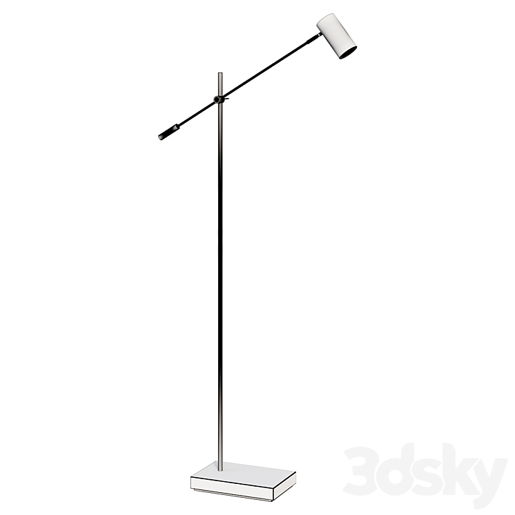 Floor Lamp Balance LED Floor Lamp 3DS Max - thumbnail 2