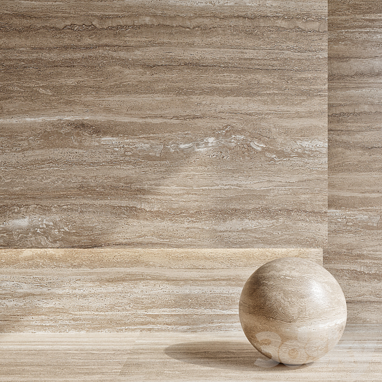Travertine 2 3D Model Free