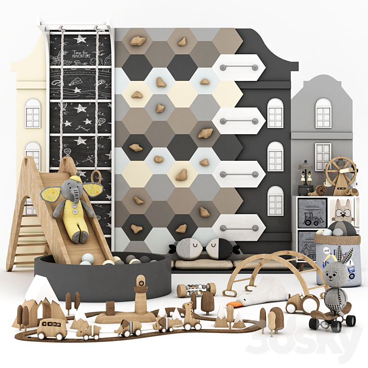 toys and furniture set Free Download