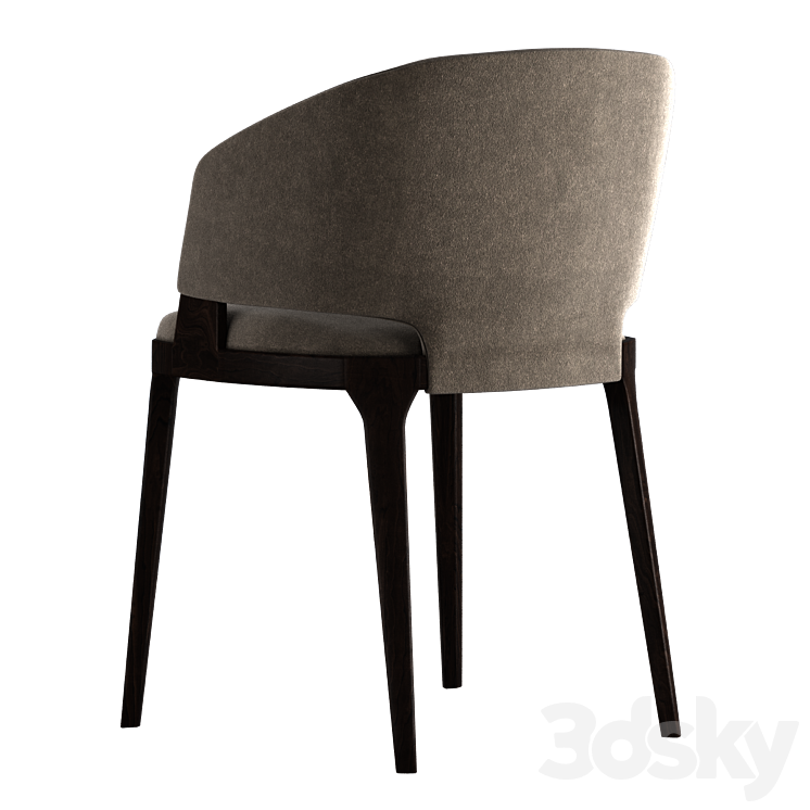 Potocco Velis Chair 3DS Max Model - thumbnail 2