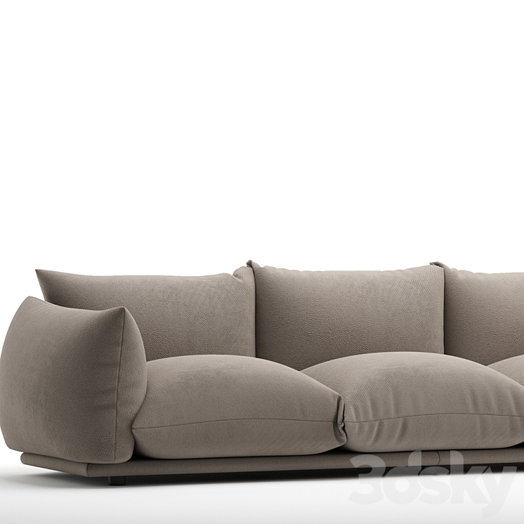 Sofa Arflex Marenco 3DS Max Model - thumbnail 2