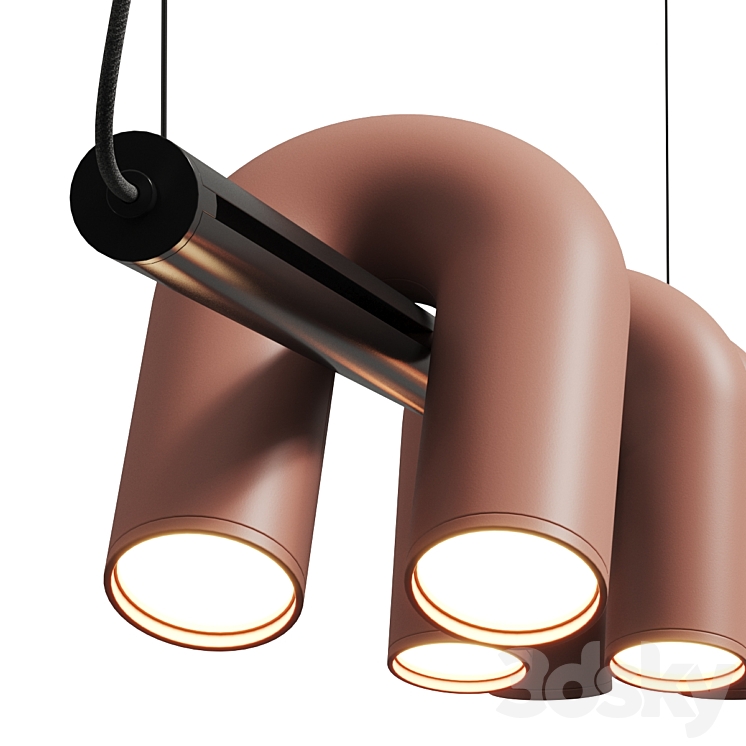 Ago Cirkus Track Lighting 3D Model