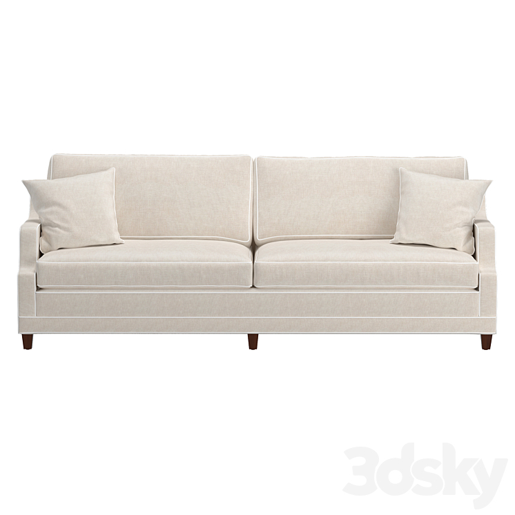 sofa Ashley 3DS Max Model - thumbnail 2