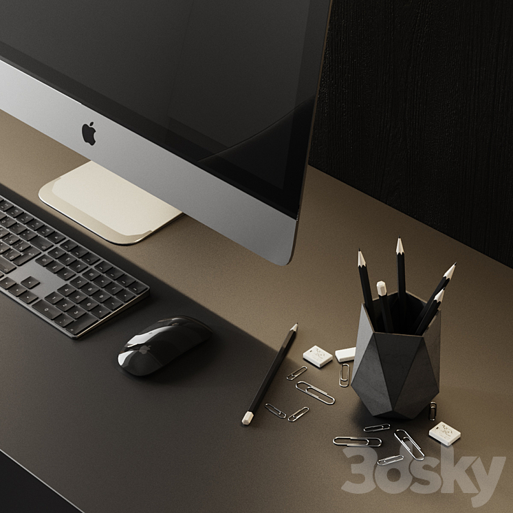 Home Office 2 3DS Max Model - thumbnail 2