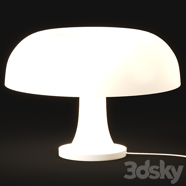 Artemide Nessino Table Lamp 3D Model