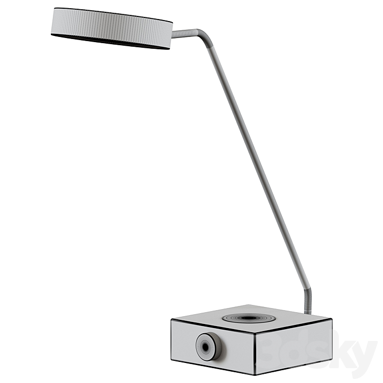 Table lamp Focus LED Charge Desk Lamp work lamp 3D Model Free