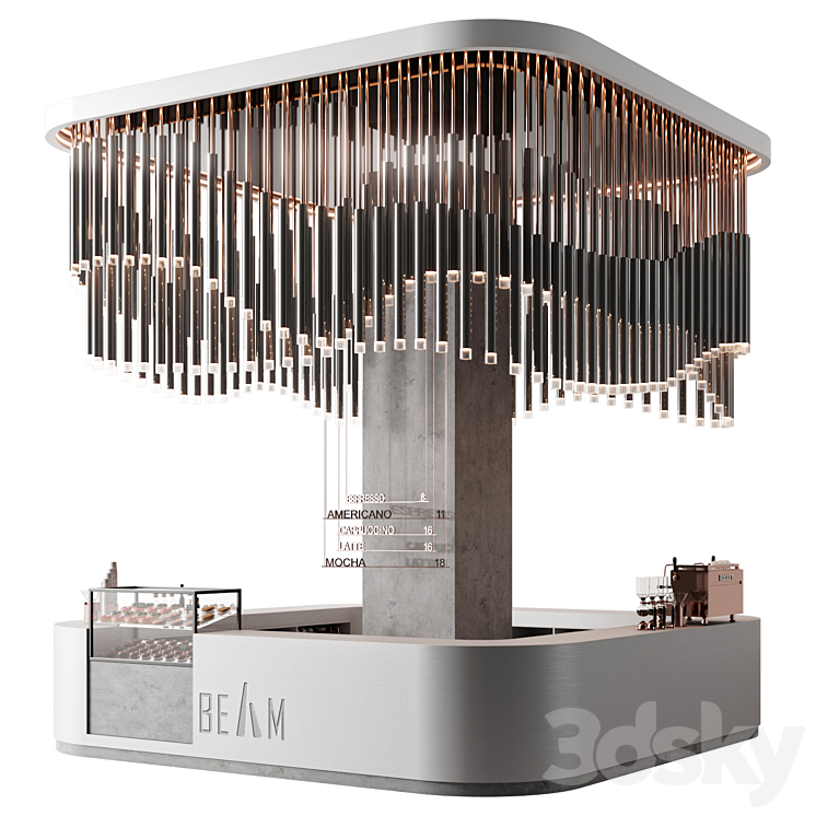 coffee house 3D Model